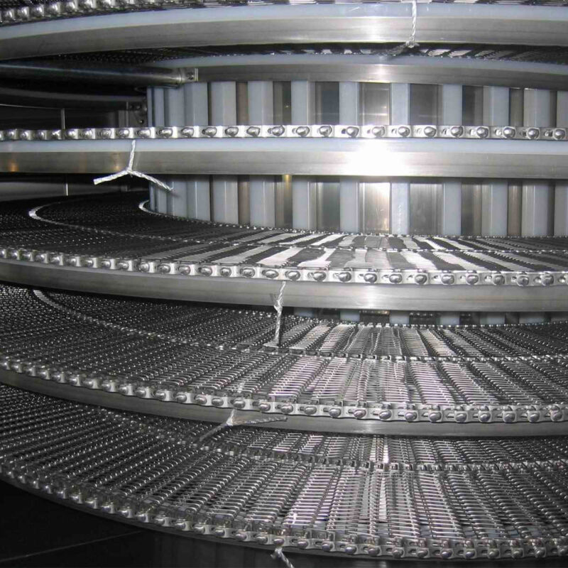 Wire Belt for Frozen Food Industries in -Spiral Freezer Conveyor